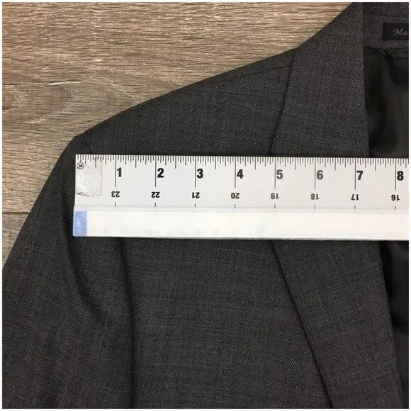 RALPH LAUREN Mens Blazer Sport Coat Casual Jacket Size 40R Two Button Wool‎ Suit